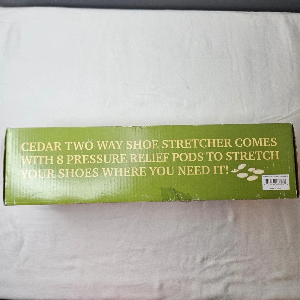 Comfy Puppy Cedar Two Way Shoe Stretcher Pair Women Size 9-11 with 8 Relief Pods